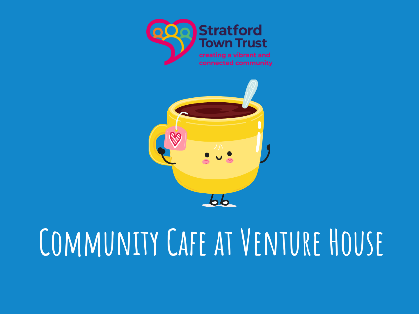 Our first Community Cafe at Venture House | Stratford Town Trust