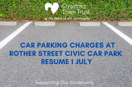 Car park charges resume 1 July