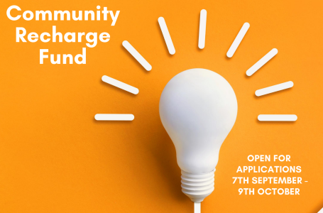 Community Recharge Fund now open!