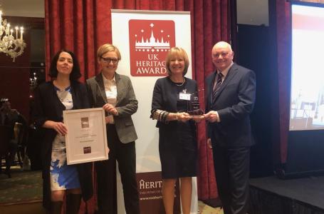 Guild Chapel wins UK Heritage Award