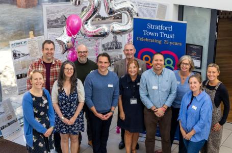 Stratford Town Trust Team celebrates 25 years