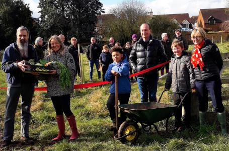 Community orchard idea bears fruit