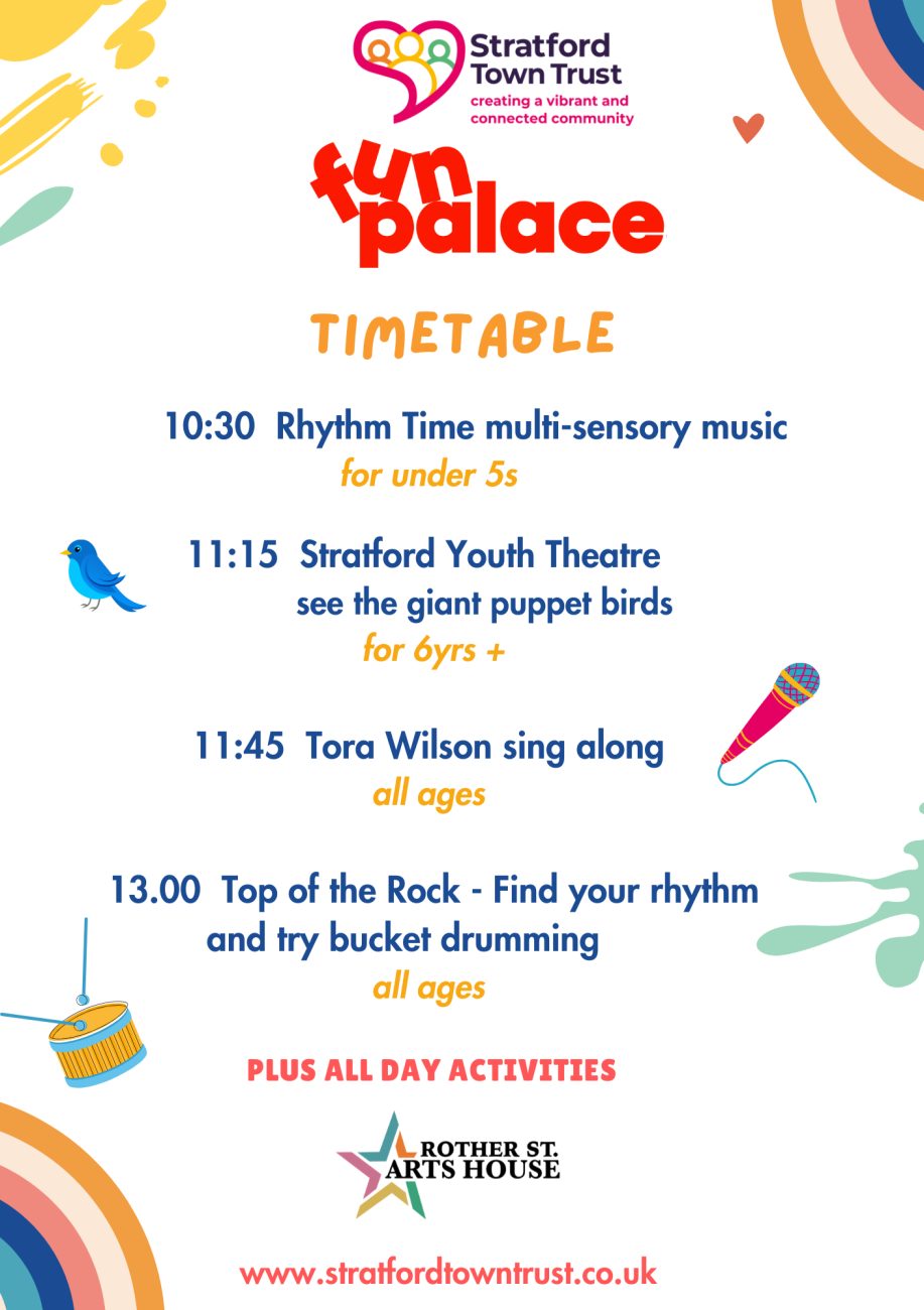 Fun Palace Timetable