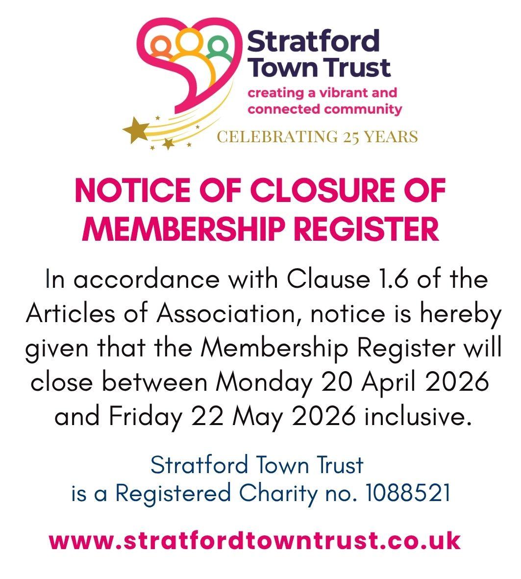 Closure of Member Register